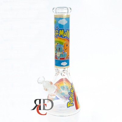 WATER PIPE BEAKER GLOW IN DARK WP25045 1CT